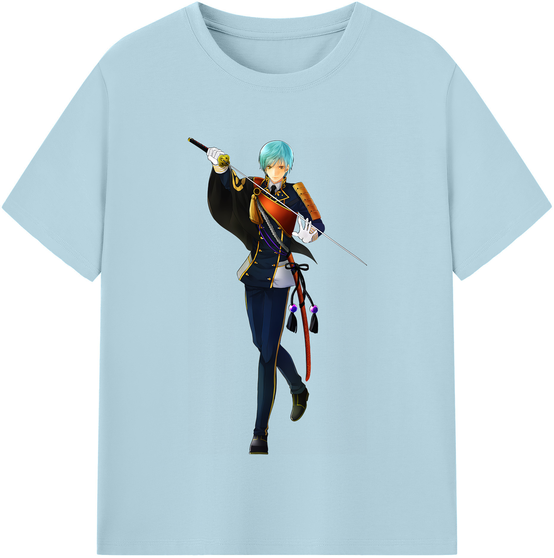 （画像用） 刀剣乱舞 Touken Ranbu 綿100％半袖Tシャツ（フロントプリント）